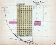 Falls City, Nebraska State Atlas 1885